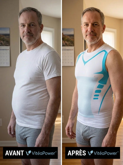 VitéaPower™ | Plus besoin de rentrer le ventre. Il reste plat tout seul.