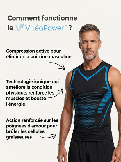 VitéaPower™ | Plus besoin de rentrer le ventre. Il reste plat tout seul.