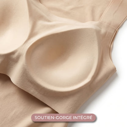 Débardeur sculptant à soutien-gorge intégré